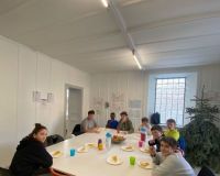 Atelier Pastel de Nara avec Nolan au local de tramelan - mercredi 14 janvier 2026